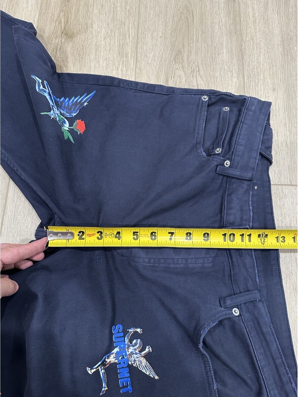 Ksubi Chitch NFT Navy Wash Jean SIZE 36 - Picture 15 of 15